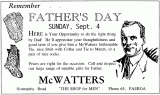 Father's Day Advertisement 1938